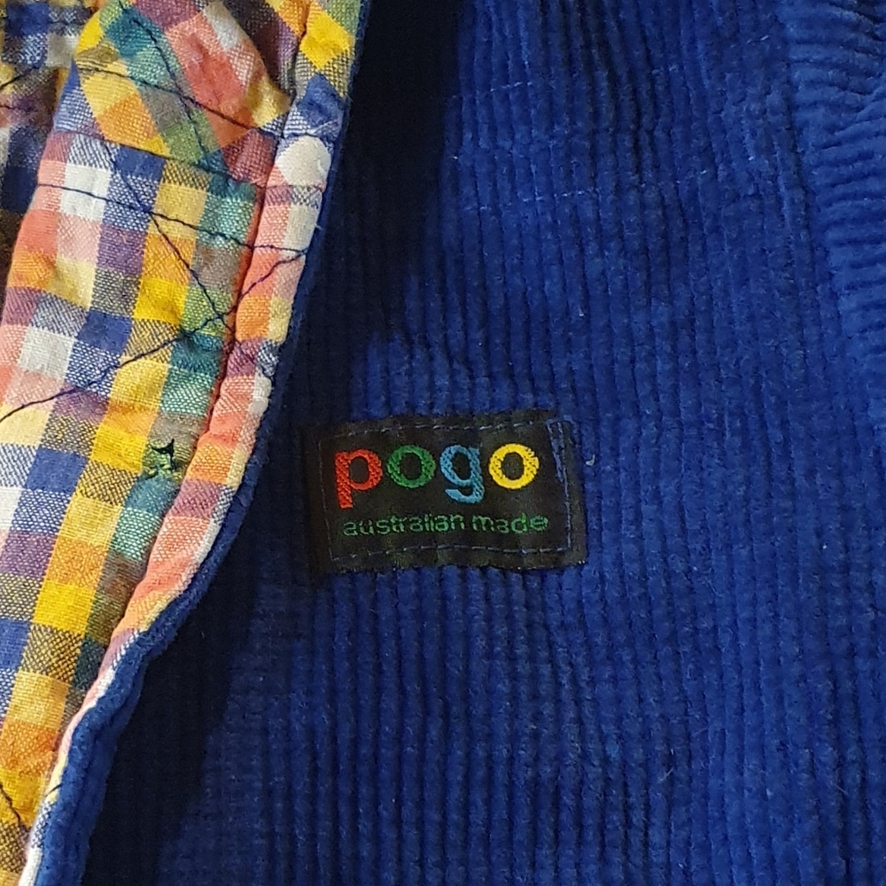 Pogo Australian made corduroy blue jacket - Picture 3 of 6